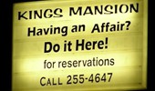 Funny Sign - Kings Mansion